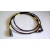 CLANSMAN RF CABLE ASSY BNC 90 TO BNC STRAIGHT 51 INCH LG